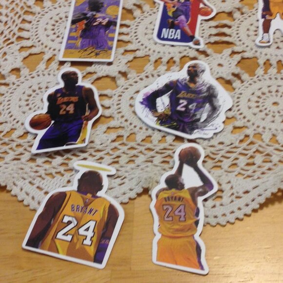Basketball sport stickers for laptop, cell phone, hydration bottles, skateboards - Picture 5 of 5